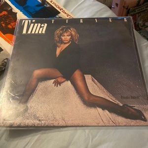 1984 vinyl record Tina turner private dancer